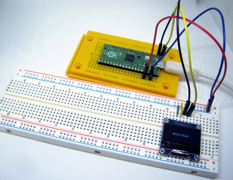 Aufbau Pico und OLED